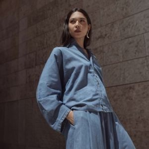 Blúzka 10 To 10  Denim Shirt - Denim