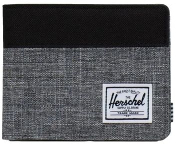 Peňaženky Herschel  Roy Eco Wallet - Raven Crosshatch