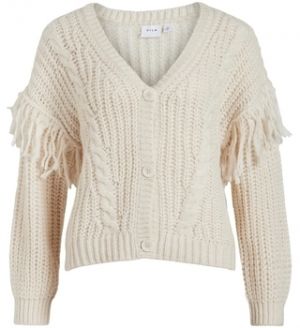Kabáty Vila  Aksina Cardigan L/S - White Sand