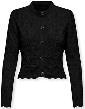 Kabáty Only  Viva Life Cardigan L/S - Black