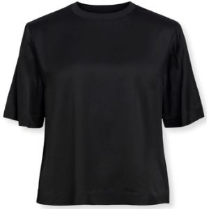 Mikiny Object  Top Eirot S/S - Black