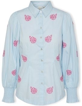 Blúzka Y.a.s  YAS Bella Shirt L/S - Omphalodes