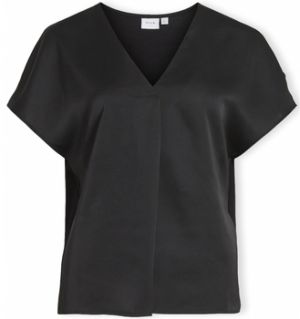 Blúzka Vila  Noos Top Ellette V - Black
