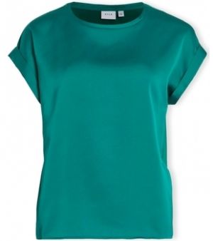Blúzka Vila  Noos Top Ellette - Ultramarine Green