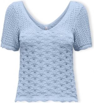 Blúzka Only  Top Becca Life S/S - Cashmere blue