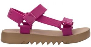 Sandále Melissa  Flowing Papete Fem - Lilas/Beige
