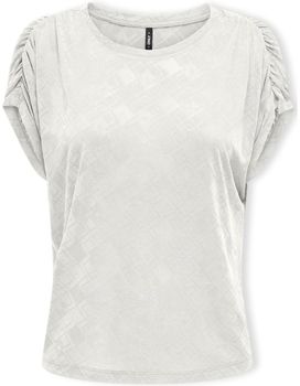 Blúzka Only  Top Free Life S/S - Cloud Dancer