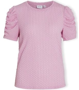 Blúzka Vila  Noos Top Anine S/S - Pastel Lavender