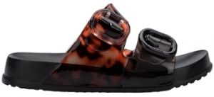 Sandále Melissa  MINI  Kids Cozy Slide - Black/Turtle Black