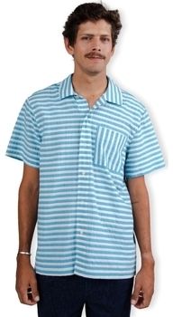 Košele s dlhým rukávom Brava Fabrics  Stripes Shirt - Blue