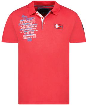 Polokošele s krátkym rukávom Geographical Norway  SY1309HGN-Red