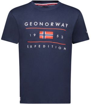 Tričká s krátkym rukávom Geo Norway  SY1355HGN-Navy
