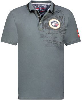 Polokošele s krátkym rukávom Geo Norway  SY1357HGN-Dark Grey