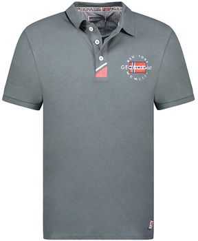 Polokošele s krátkym rukávom Geographical Norway  SY1358HGN-Dark Grey