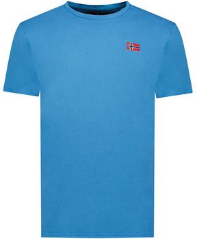 Tričká s krátkym rukávom Geographical Norway  SY1363HGN-Blue