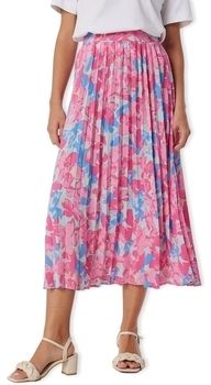 Sukňa Only  Alva Midi Skirt - Azalea Pink