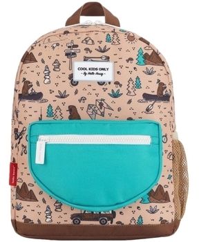 Ruksaky a batohy Hello Hossy  Road Trip Kids Backpack - Beige