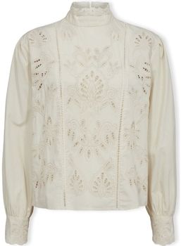 Blúzka Y.a.s  YAS Top Trophy L/S - Birch/Birch