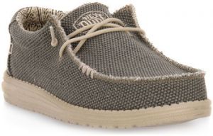 Módne tenisky HEYDUDE  ARMY WALLY BRAIDED ARMY