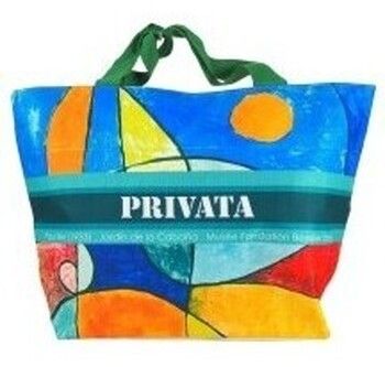 Veľká nákupná taška/Nákupná taška Privata  Complementos señora  p244113 azul
