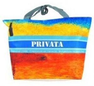 Veľká nákupná taška/Nákupná taška Privata  Complementos señora  p244113 naranja