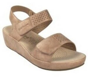 Univerzálna športová obuv Amarpies  Sandalia señora  23587 abz platino