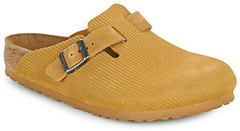 Nazuvky BIRKENSTOCK  Boston LEVE Corduroy Cork Brown