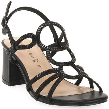 Sandále Kharisma  NERO STRASS