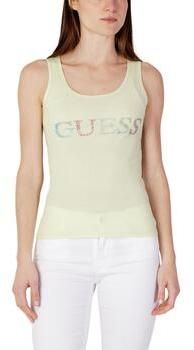 Tielka a tričká bez rukávov Guess  COLORFUL LOGO TANK TOP W3GP43K9I51