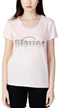 Tričká s krátkym rukávom Blauer  LOGO PAILLETTES 23SBLDH02405-005707
