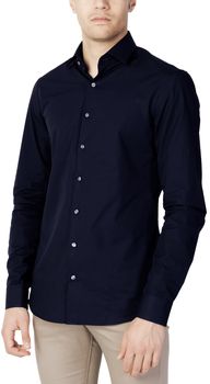 Košele s dlhým rukávom Calvin Klein Jeans  POPLIN STRETCH SLIM SHIRT K10K103025
