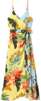 Krátke šaty Desigual  TROPICAL LEAVE 24SWMW13