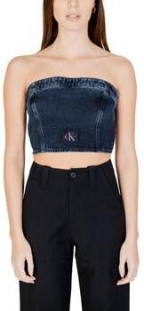 Blúzka Calvin Klein Jeans  DENIM TUBE J20J222870