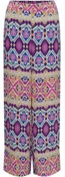 Padavé nohavice Only  ONLALMA LIFE POLY PALAZZO PANT AOP PTM 15264591