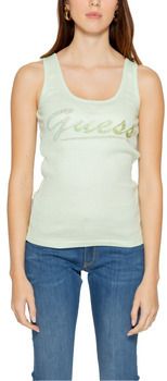 Tielka a tričká bez rukávov Guess  LOGO TANK W4GP16 K1814