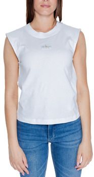 Tričká s krátkym rukávom Calvin Klein Jeans  WOVEN LABEL LOOSE J20J223560