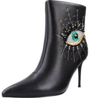 Čižmy Kurt Geiger London  BELGRAVIA EYE ANKLE BOOT