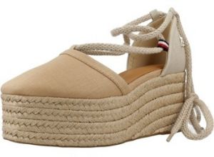 Espadrilky Tommy Hilfiger  CLOSED TOE LINEN FLATFOR