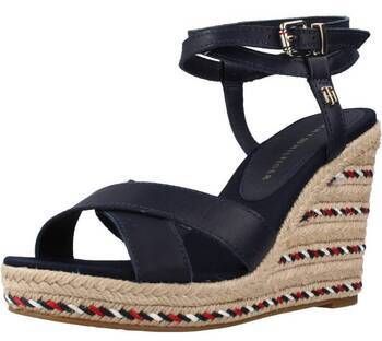 Sandále Tommy Hilfiger  FEMININE HIGH WEDGE SAND