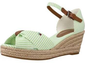 Sandále Tommy Hilfiger  HIGH WEDGE SEERSUCKER