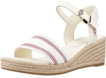 Sandále Tommy Hilfiger  SHIRTING WEDGE SANDAL