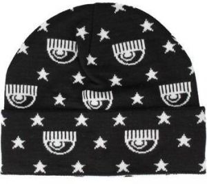 Šiltovky Chiara Ferragni  PL1 MINI LOGOMANIA ALLOVER WOOL
