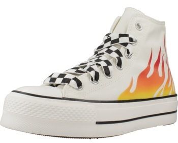 Módne tenisky Converse  CHUCK TAYLOR ALL STAR LIFT PLATFORM FLAMES