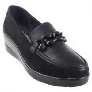 Univerzálna športová obuv Amarpies  Zapato señora  27006 ast negro
