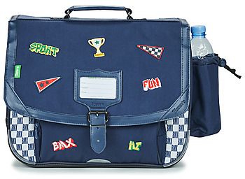 Školské tašky a aktovky Tann's  MATHEO CARTABLE 38 CM POCHE GOURDE