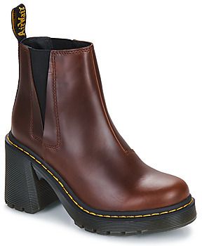 Čižmičky Dr. Martens  Spence Dark Brown Classic Pull Up