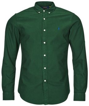 Košele s dlhým rukávom Polo Ralph Lauren  CHEMISE AJUSTEE SLIM FIT EN OXFORD LEGER