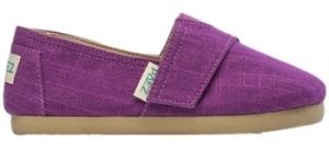 Espadrilky Paez  Gum Classic Kids - Combi Linen Amethyst