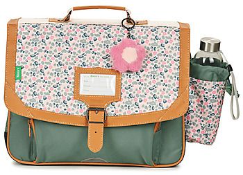 Školské tašky a aktovky Tann's  IRIS CARTABLE 38CM POCHE GOURDE