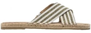 Sandále Paez  Sandals Crossed W - Lurex Ecru